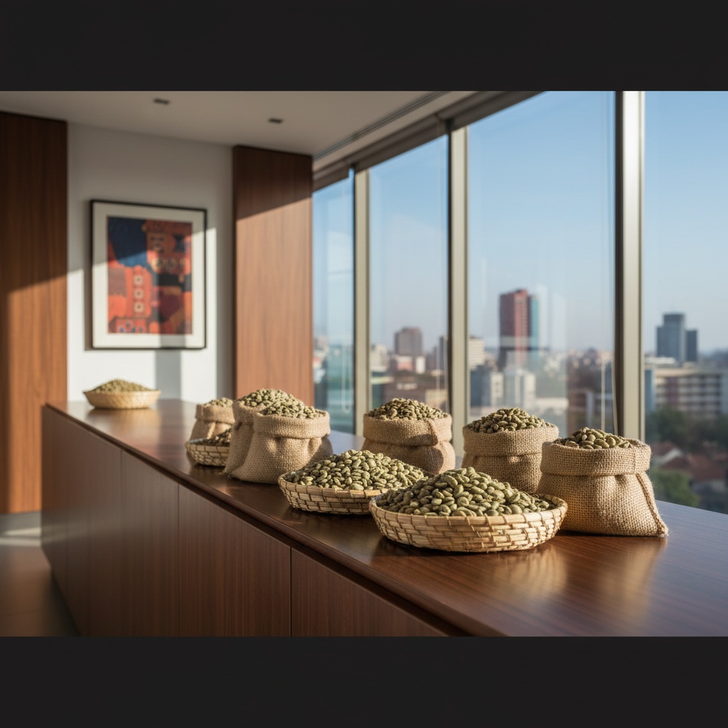 Commercial coffee grades