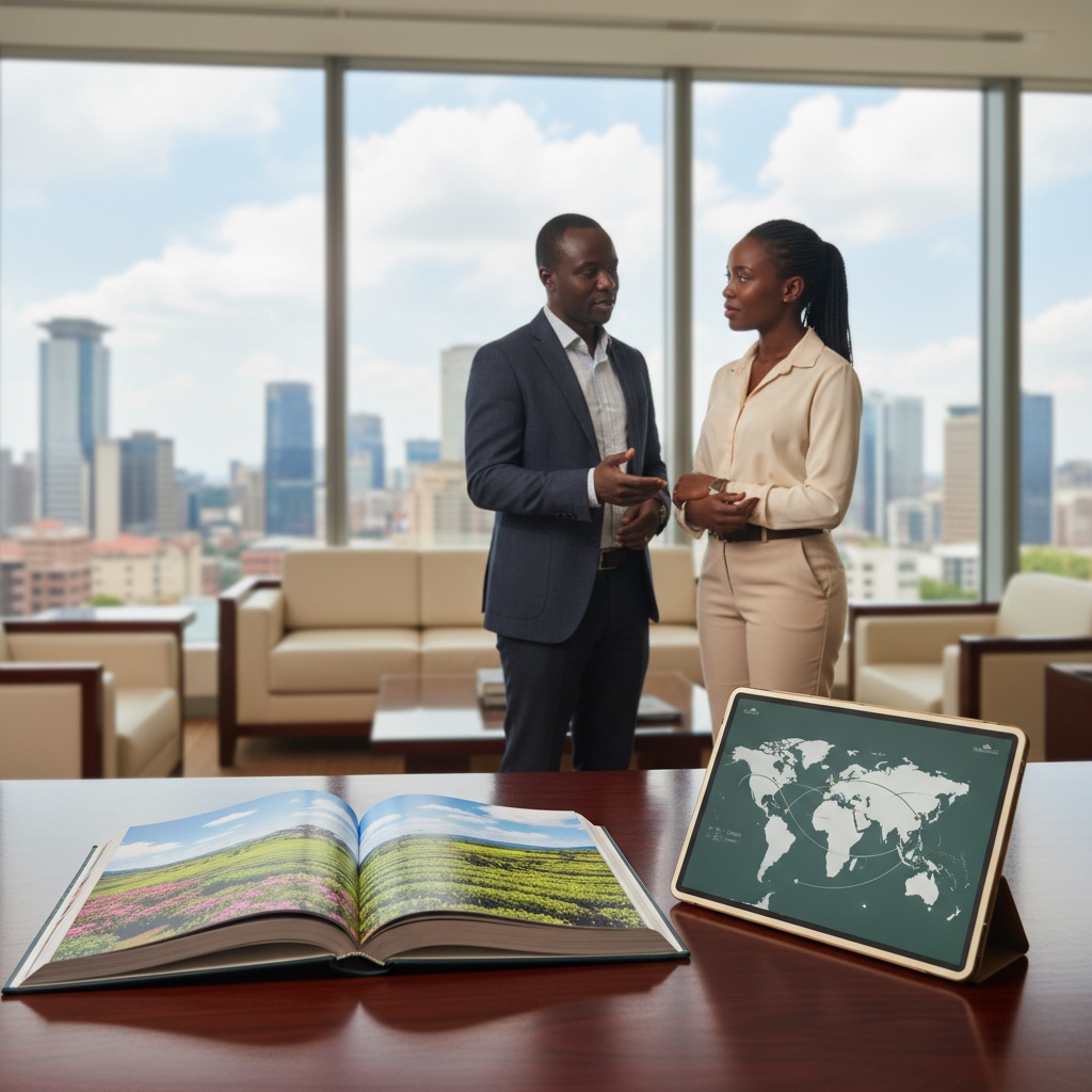 Kenyan tea prepared for commercial buyer review